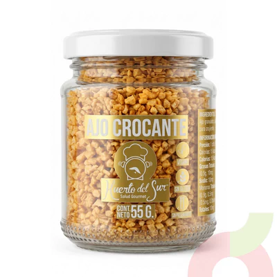 Ajo Crocante Huerto del Sur 55Gr