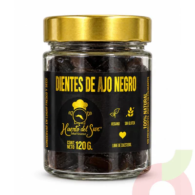 Dientes de Ajo Negro Huerto del Sur 120Gr