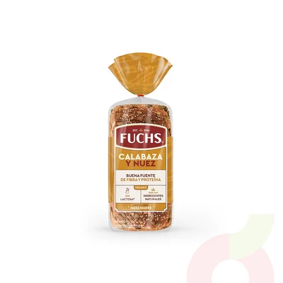 Pan Calabaza Nuez Fuchs 350Gr