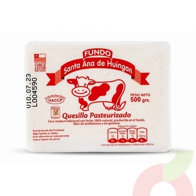 Quesillo Santa Ana de Huingan 500Gr