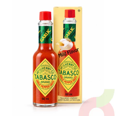 Salsa de Ají & Ajo Suave Tabasco 60Ml