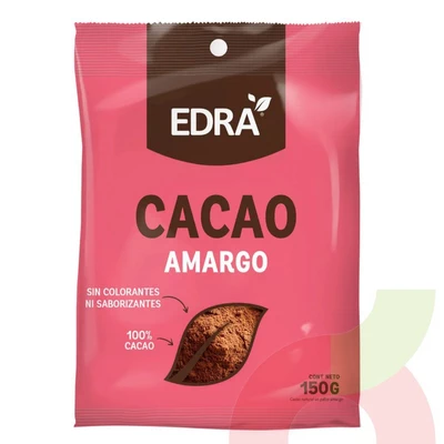 Cacao Amargo Edra 150Gr