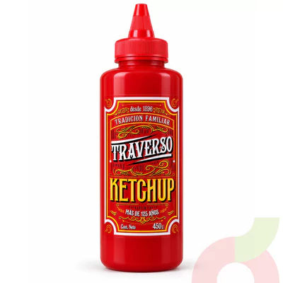 Ketchup Vintage Traverso 450Gr