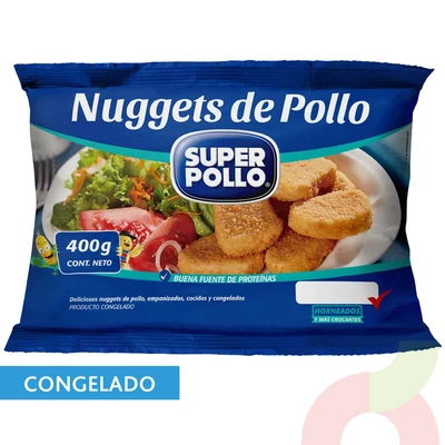 Nuggets de Pollo Super Pollo 400Gr