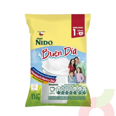 Leche en Polvo Buen Dia Nido 130Gr