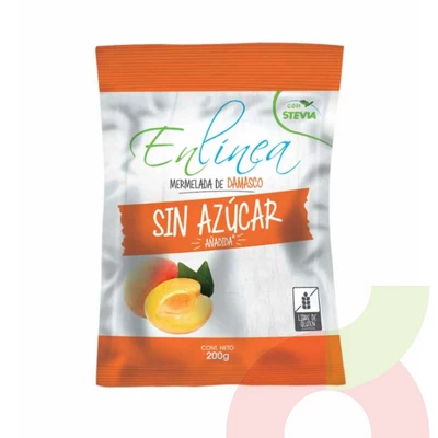 Mermelada Damasco 0% Azúcar En Línea 200Gr