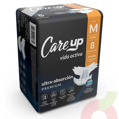 Pañal Adulto M Care Up 8 Unidades