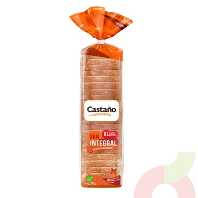 Pan Integral XL Castaño 770Gr