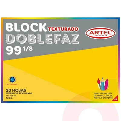 Block Medium Doblefaz 99 1/8 20 Hojas