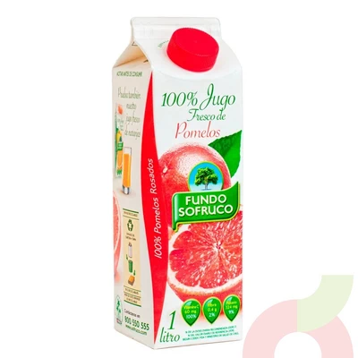 Jugo 100% Pomelos Fundo Sofruco 1Lt 