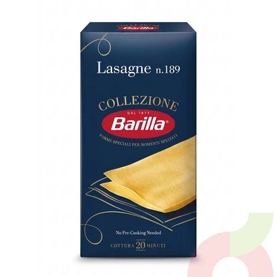 Lasaña n.189 Barilla 500Gr