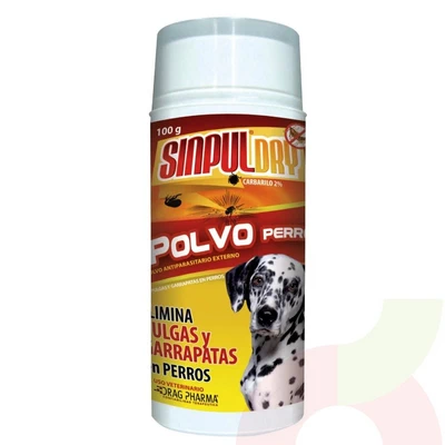 Antiparasitario Perro Dry Sinpul 100Gr