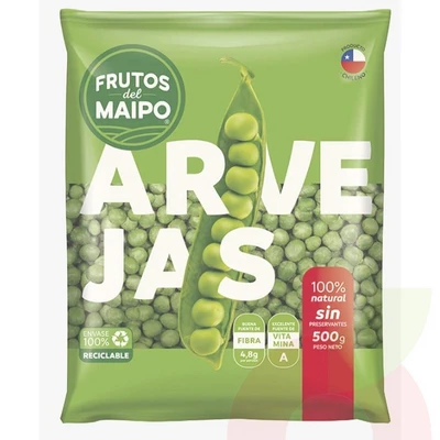 Arvejas Frutos del Maipo 500Gr 