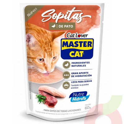 Sopitas de Pato Master Cat 60Gr