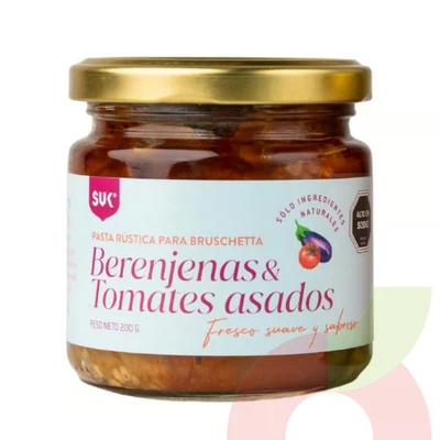 Berenjenas & Tomates Asados Suk 200Gr