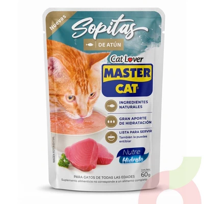 Sopitas de Atún Master Cat 60Gr