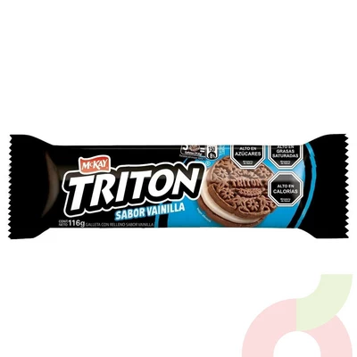 Galletas Triton Vainilla McKay 116Gr