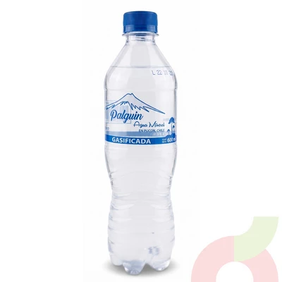 Agua Mineral Gasificada Palguin 600Ml