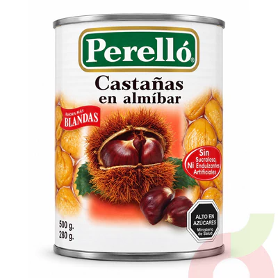 Castañas en Almíbar Perelló 500Gr - 280Gr Drenado
