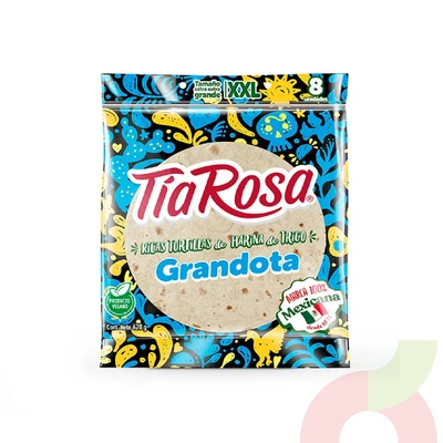 Tortilla Grandota XXL Tía Rosa 620Gr 8 Unidades
