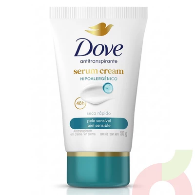 Desodorante Crema Hipoalergénico Dove 50Gr