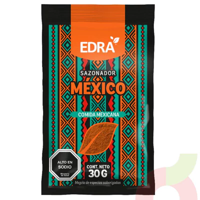 Sazonador Comida Mexicana Edra 30Gr