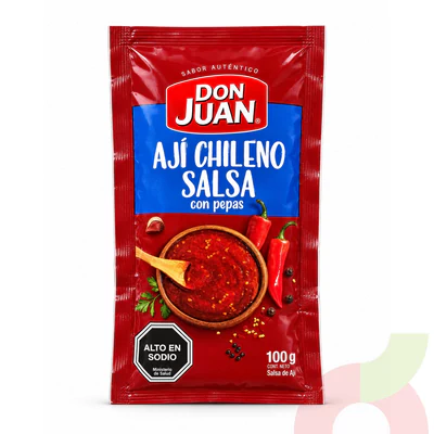 Ají Chileno Salsa con Pepas Don Juan 100Gr