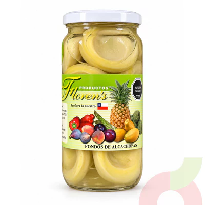 Fondos Alcachofas Florens 900Gr - 460Gr Drenado