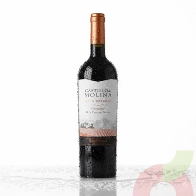 Vino Carmenere Reserva Castillo de Molina 750Cc