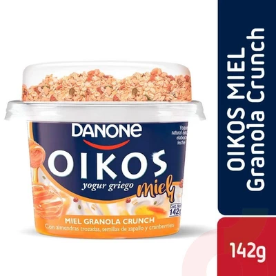 Yoghurt Griego Oikos Granola Miel 142G 