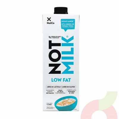 Bebida Vegetal Low Fat Not Milk 1Lt