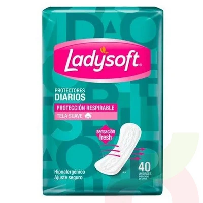 Protectores Ladysoft Clásico 40 Unidades
