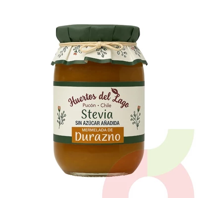 Mermelada Durazno Stevia Huertos Del Lago 230Gr