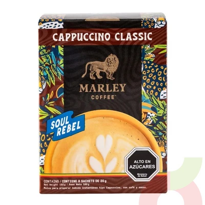 Café Capuccino Classic Marley 160Gr 8 Unidades