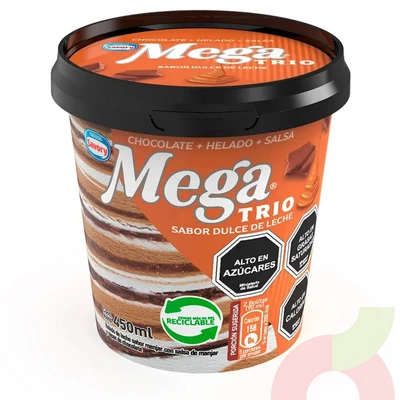 Mega Trío Dulce De Leche Savory 450Ml