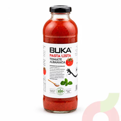 Pasta Lista Tomate & Albahaca Buka 515Gr