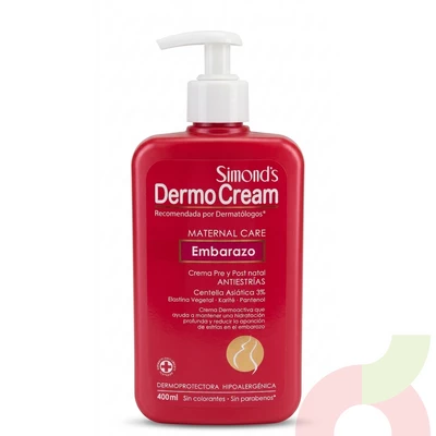 Crema Embarazo Anti Estrías Simonds 400Ml