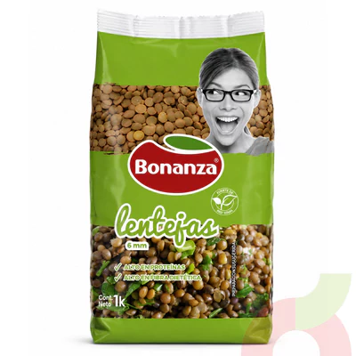 Lentejas 6mm Bonanza 1Kg