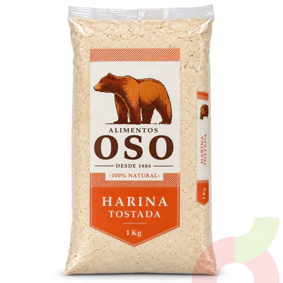 Harina Tostada Oso 1Kg 