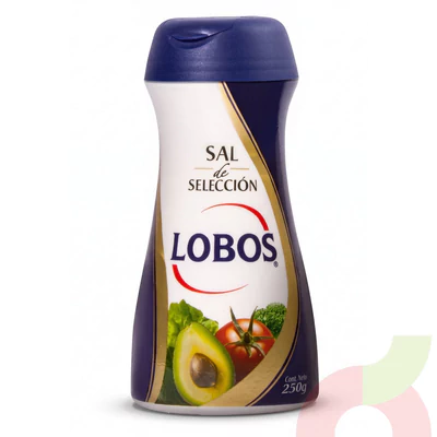 Salero Sal Fina Lobos 250Gr