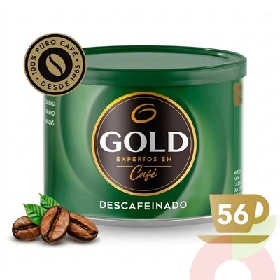 Café Instantáneo Descafeinado Gold 100Gr