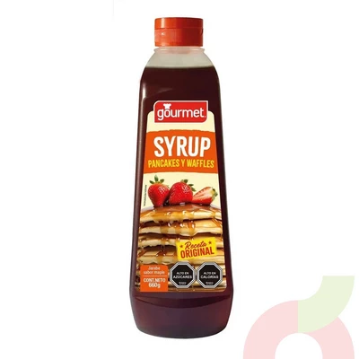 Salsa Syrup Pancakes y Waffles Gourmet 660Gr 