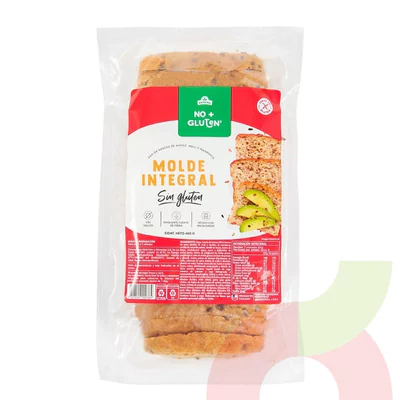 Pan de Molde Integral Sin Gluten Nutrisa 480Gr