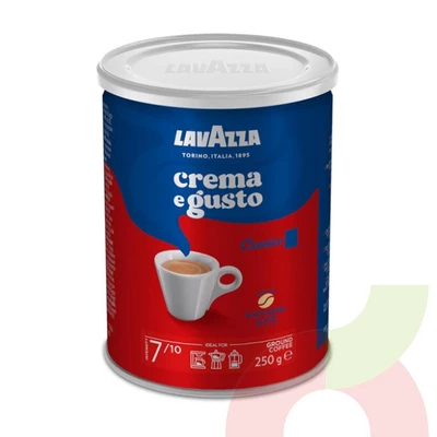 Café Molido Crema e Gusto Lavazza 250Gr