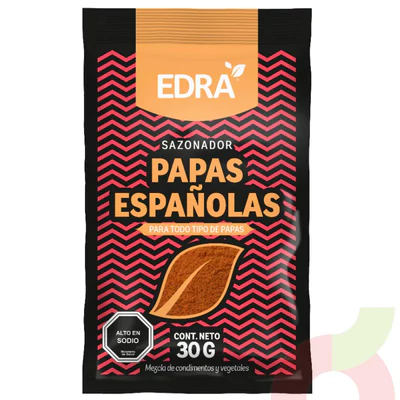 Sazonador Papas Españolas Edra 30Gr