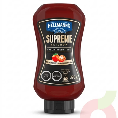 Ketchup Supreme Hellmanns 390Gr