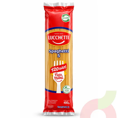 Spaghetti N°5 Lucchetti 400Gr
