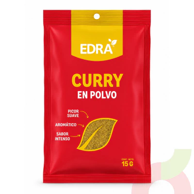 Curry en Polvo Edra 15Gr