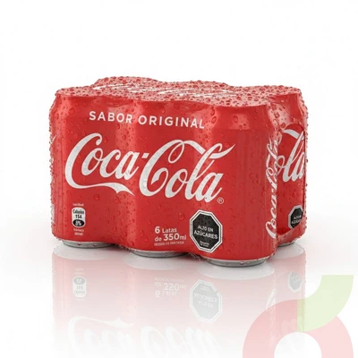 Pack Coca Cola 350Cc 6 Unidades