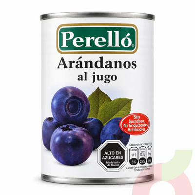 Arándanos al Jugo Perelló 430Gr - 200Gr Drenado